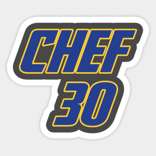 CHEF CURRY Sticker